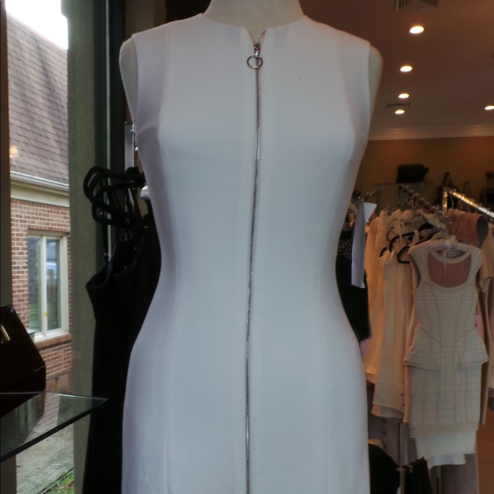 Elizabeth and James Zip Down Dress